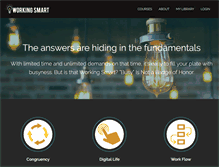 Tablet Screenshot of iamworkingsmart.com